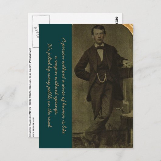 ユーモアのセンス ポストカード (正面/裏面)