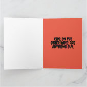 ユーモアのダンシングミイラ　言葉はミイラ カード (内部)