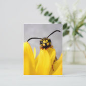 ユーモアのハチのポストカード ポストカード (スタンド正面)