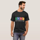 ユーモアの主要素である皮肉 V4 友達 家族 Tシャツ (正面フル)