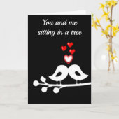 **ユーモアの日**古い恋 カード (黄色い花)