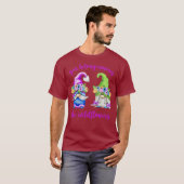 ユーモアの春の小人 - あなたは花屋と一緒にいるべき Tシャツ (正面フル)