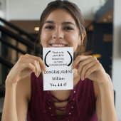 ユーモアの溢れるカスタムお祝いメッセージ カード おめでとう ジョーク