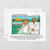 「ユーモアのTouch」スパマッサージカンニバル漫画 ポストカード (正面/裏面)