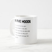 ユーモアを交えて一日をスタート!このユニークm コーヒーマグカップ (正面左)