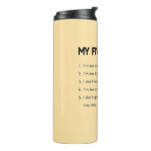 ユーモアを交えて一日をスタート！このユニークm タンブラー (回転左)