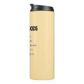 ユーモアを交えて一日をスタート！このユニークm タンブラー (回転右)