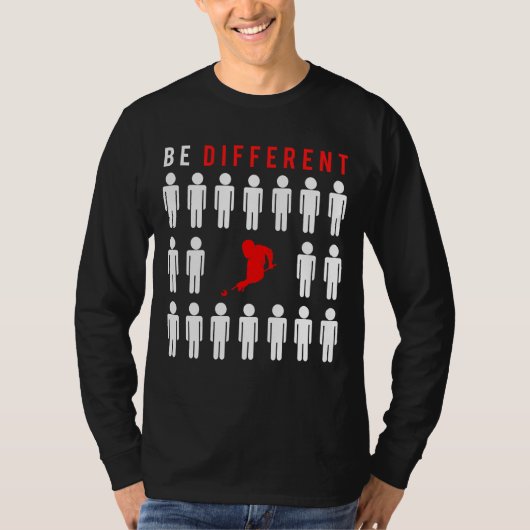 ユーモアを交えて私たちをラック遊アップ：'s Billiard - Be Diffe Tシャツ (正面)