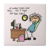 ユーモアを最初に訂正して下さい タイル (正面)