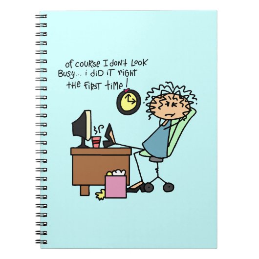 ユーモアを最初に訂正して下さい ノートブック (正面)