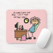 ユーモアを最初に訂正して下さい マウスパッド (マウス)