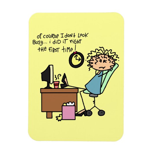 ユーモアを最初に訂正して下さい マグネット (縦)