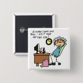 ユーモアを最初に訂正して下さい 缶バッジ (正面&裏面)