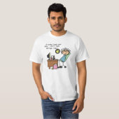 ユーモアを最初に訂正して下さい Tシャツ (正面フル)