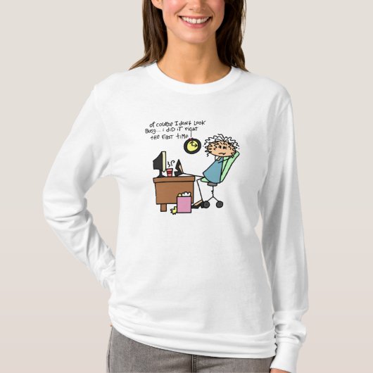 ユーモアを最初に訂正して下さい Tシャツ (正面)