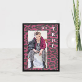 ユーモアを込めて 彼女はやり遂げた カード