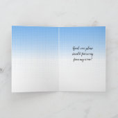 ユーモアを飲むソーシャル・ディスタンスジョーク カード (内部)