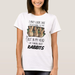 ユーモアウサギラバー Tシャツ