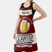 ユーモアエキスパートビールタスターオールオーバープリントエプロン エプロン (インサイチュ)