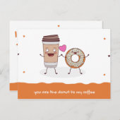 ユーモアオレンジイラストラブ ポストカード (正面/裏面)