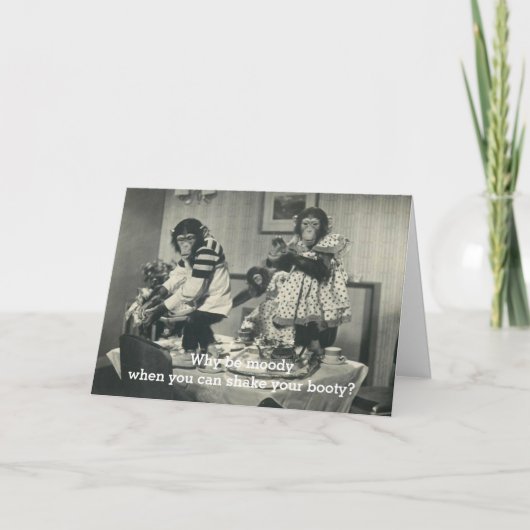 ユーモアサルパーティーカード カード (正面)