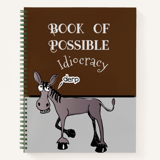 ユーモアジャーナル書のリス間抜けト | ノートブック (正面)