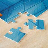 ユーモアスパイカニがテクノロジーニュースマガジンを読む ジグソーパズル (側面)