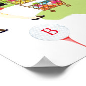 ユーモアスーパーショッピングvsゴルフガール夢 ポスター (角)