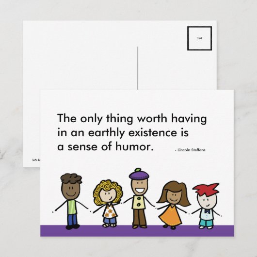 ユーモアハガキ ポストカード (正面/裏面)