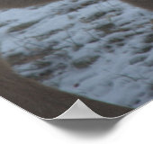 ユーモアベビーバックスノーブルーベビースイング ポスター (角)