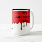 ユーモアリーパーアンチ殺しジュース ツートーンマグカップ (正面右)