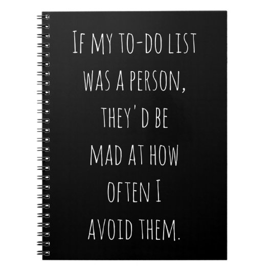 ユーモア名言 ノート 怠け者へのプレゼント 笑い (正面)