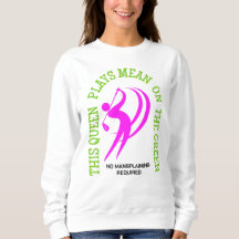 ユーモア女子ゴルフ遊の女王は緑の上だ