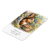 ユーモア引用文おもしろい水の色のバレンタインデイギフト マグネット (左側)