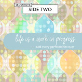 ユーモア引用文抽象芸術ブルーオレンジニュートラルズマグ コーヒーマグカップ