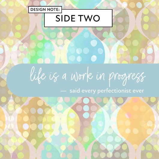 ユーモア引用文抽象芸術ブルーオレンジニュートラルズマグ コーヒーマグカップ