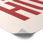 ユーモア引用文、タイポグラフィポスター ポスター (角)