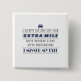 ユーモア悪いドライバーの恋しく思出口 缶バッジ