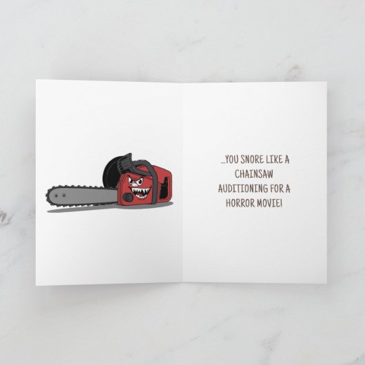 ユーモア愛する映画のジョークおもしろいバレンタインデー カード (内部)