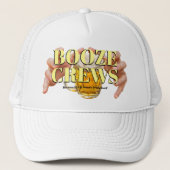 ユーモア満載の野球ギフトアイデア BOOZE CREWS  トラック キャップ (正面)