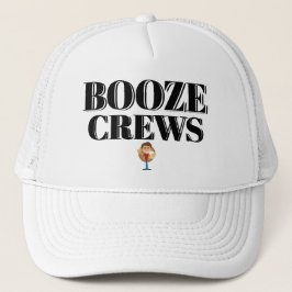 ユーモア満載の野球ギフトアイデア BOOZE CREWS  トラック キャップ