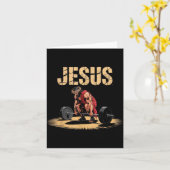 ユーモア溢れるキリスト教のジムネタ カード (黄色い花)