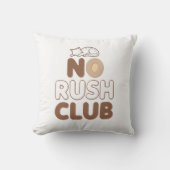 ユーモア溢れるスローライフと怠惰な日 クッション (正面)