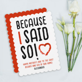 ユーモア溢れるママの名言 ラブ レッド ホワイト ブラック タイポグラフィ