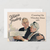 ユーモア溢れるミスを隠す方法 フロスティング パーソナライズ ポストカード (正面/裏面)