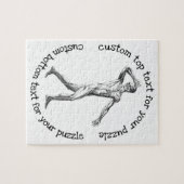 ユーモア溢れるレトロな人体解剖学 クッキングに夢中 ジグソーパズル (横)