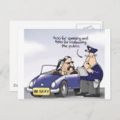 ユーモア溢れる中年危機 ポストカード (正面/裏面)