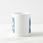 ユーモア溢れる即興コーチ コーヒーマグカップ (中央)