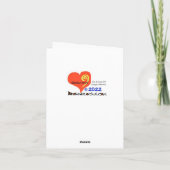 ユーモア溢れる国際ビーバーの日カード カード (裏面)