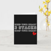 ユーモア溢れる失恋 Keep Your Heart Three Stacks カード (黄色い花)